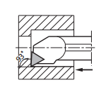 陶瓷刀具用镗刀杆/整体型CBN刀具用镗刀杆
